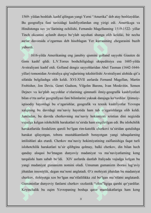 G'arb uyg'onish davrining o'ziga xos xususiyatlari 4