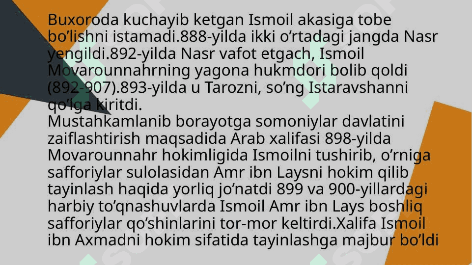 Somoniylar davlati. 5