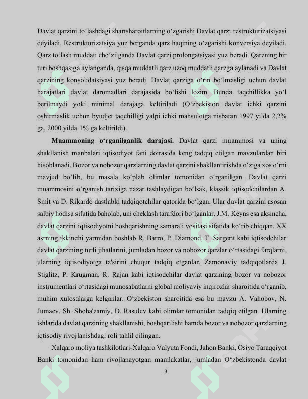 Davlat qarzini boshqarish 3