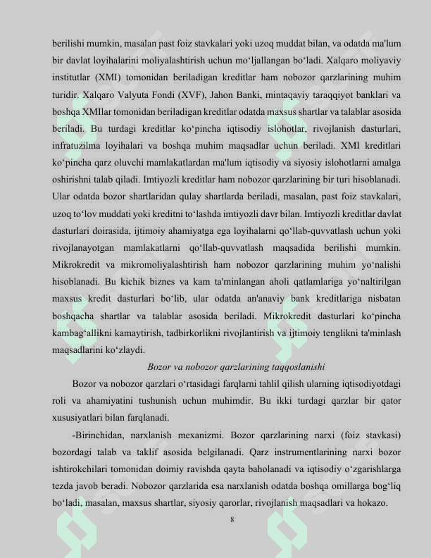 Davlat qarzini boshqarish 8