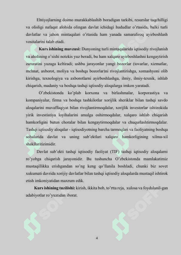 13. IQTISODIY FAOLIYATNI DAVLAT TOMONIDAN TARTIBGA SOLISH SAMARADORLIGI..docx 3