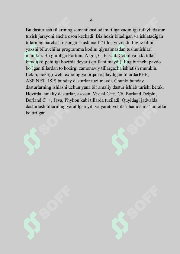 Dasturlash tillari va ularning klassifikasiyalari  C#.docx 5