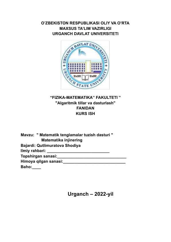 Matematik tenglamalar tuzish dasturi C#.pdf