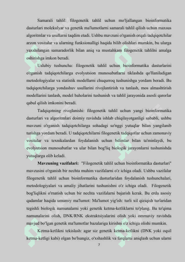 Filogenetik bog’lanishlarni aniqlash..docx 7