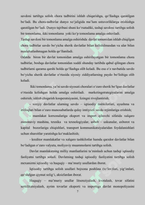 MAMLAKAT EKSPORT SALOHIYATINI RIVOJLANTIRISHNING NAZARIY ASOSLARI.docx 6