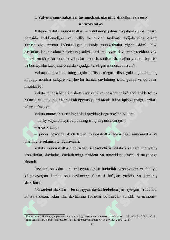 Valyuta munosabatlari tushunchasi, ularning shakllari va asosiy.docx 5