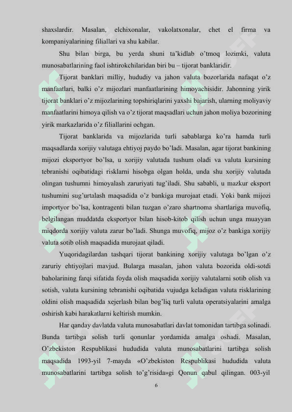 Valyuta munosabatlari tushunchasi, ularning shakllari va asosiy.docx 6
