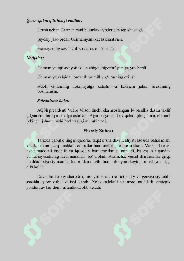 Insoniyat iqtisodiyot tarixidagi eng yaxshi va eng yomon qaror 2