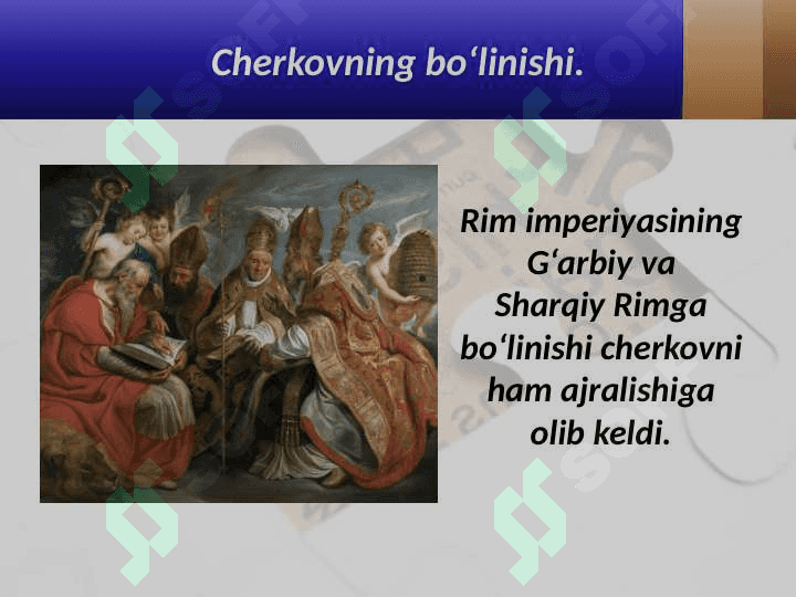 O‘rta asrlarda xristianlik 4