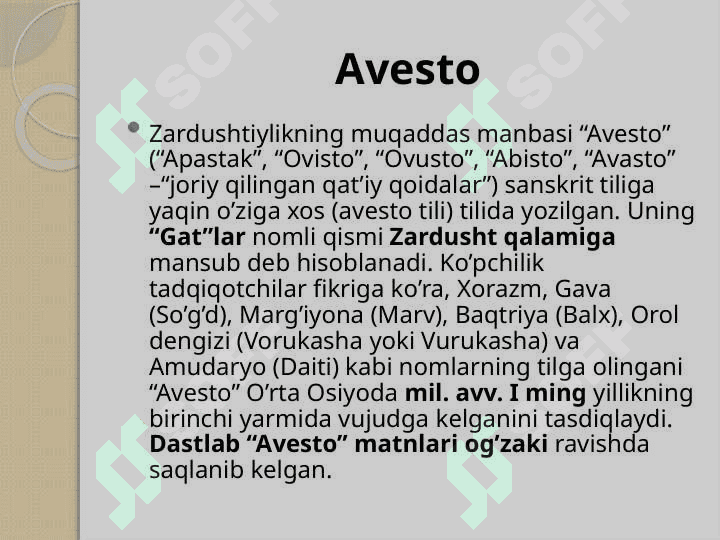 Zardushtiylik dini 4
