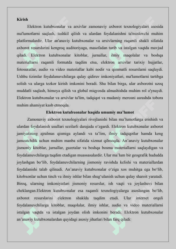 Elektron kutubxonalar va arxivlar bilan ishlash 25 2