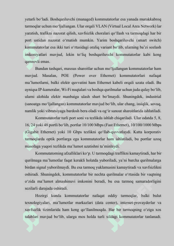 Kommutator. Kommutatorning ishlash prinsipi 4