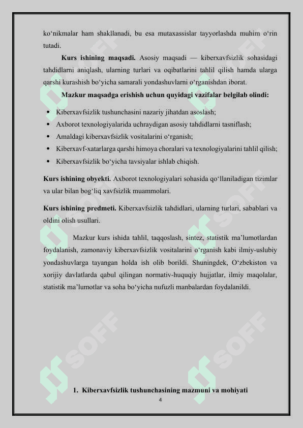 Kiberxavfsizlik va axborot texnologiyalaridagi tahdidlar 4