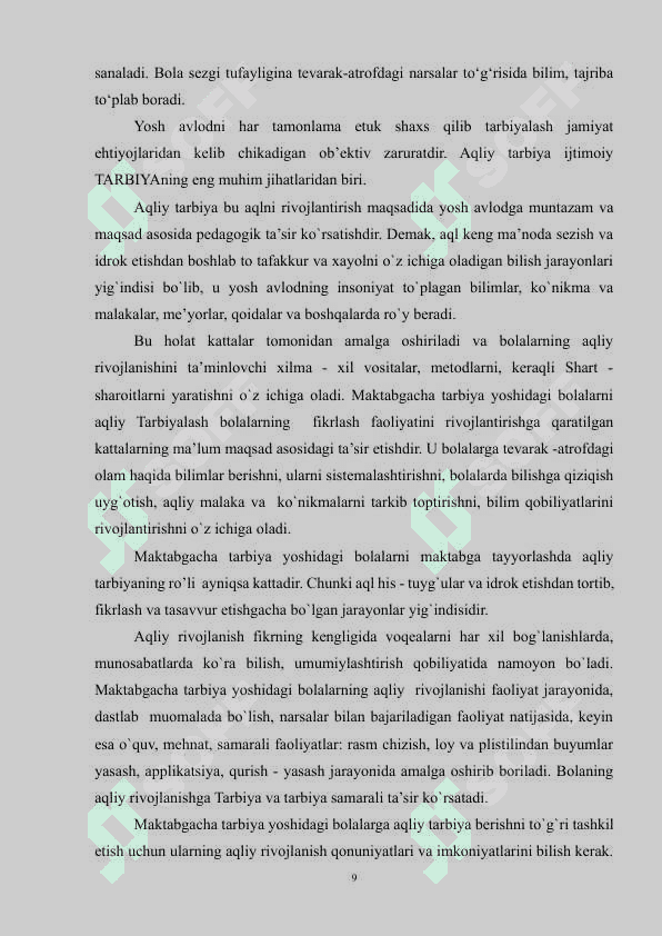 MAKTABDAGI YOSHDAGI BOLALARNING RIVOJLANISH VA TA’LIM TARBIYASI..docx 8