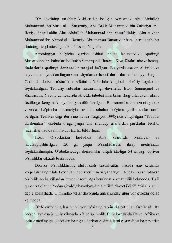 O’ZBEKISTON FOYADALI O’SIMLIKLARI..docx 6