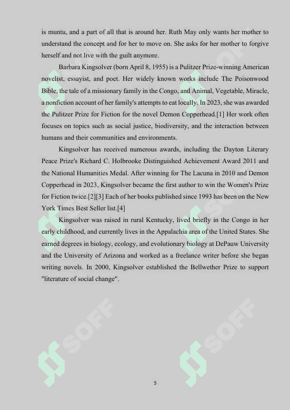 The Poisonwood Bible by Barbara Kingsolver.docx 5