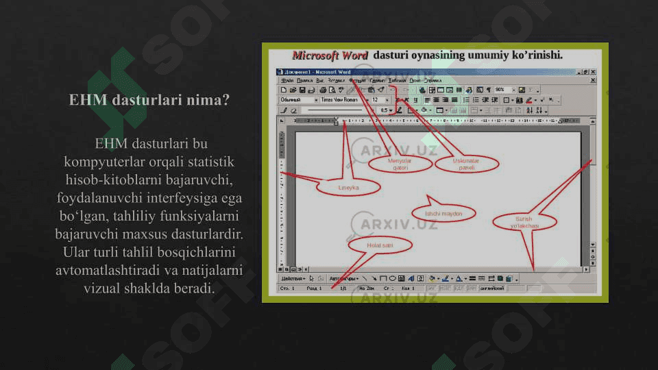 Matstatistik EHM dasturlari va ular bilan ishlash 5