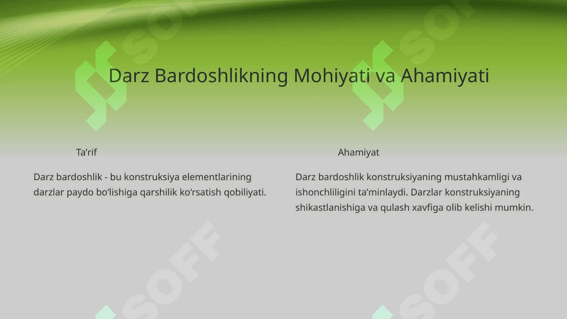 Konstruksiya Elementlarini Darz Bardoshligi 2