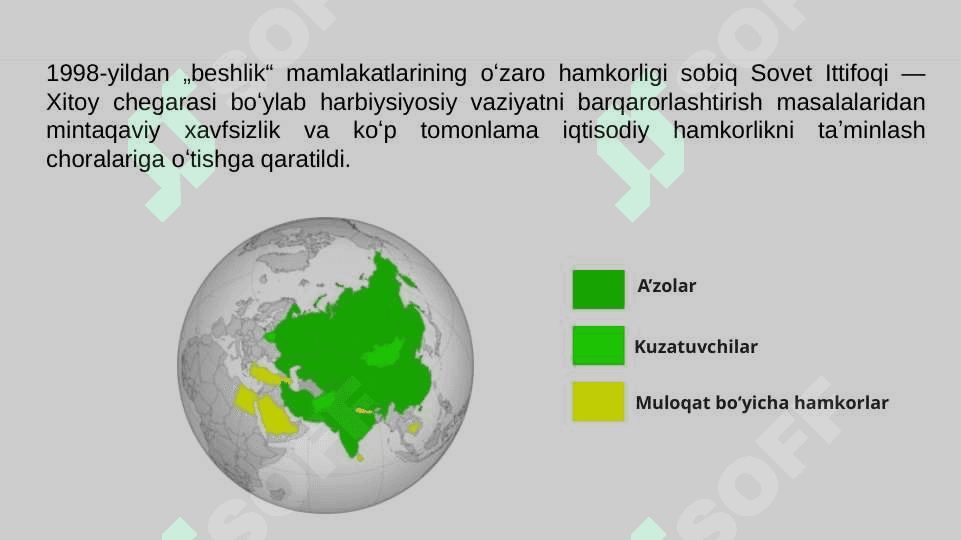Shanxay hamkorlik tashkiloti haqida 3