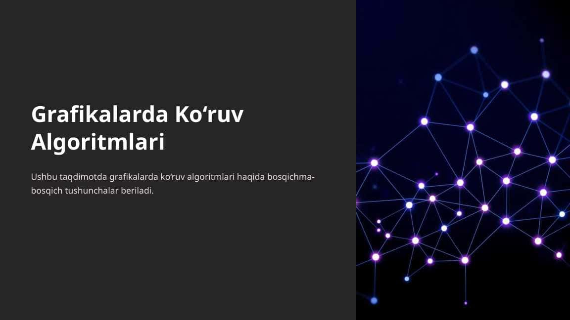 Grafikalarda Ko‘ruv Algoritmlari