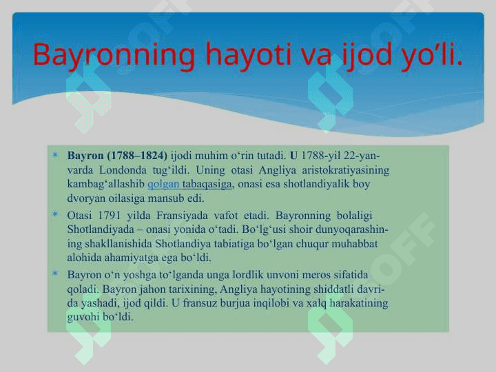 BAYRON IJODIDA ROMANTIK OBRAZLAR 4