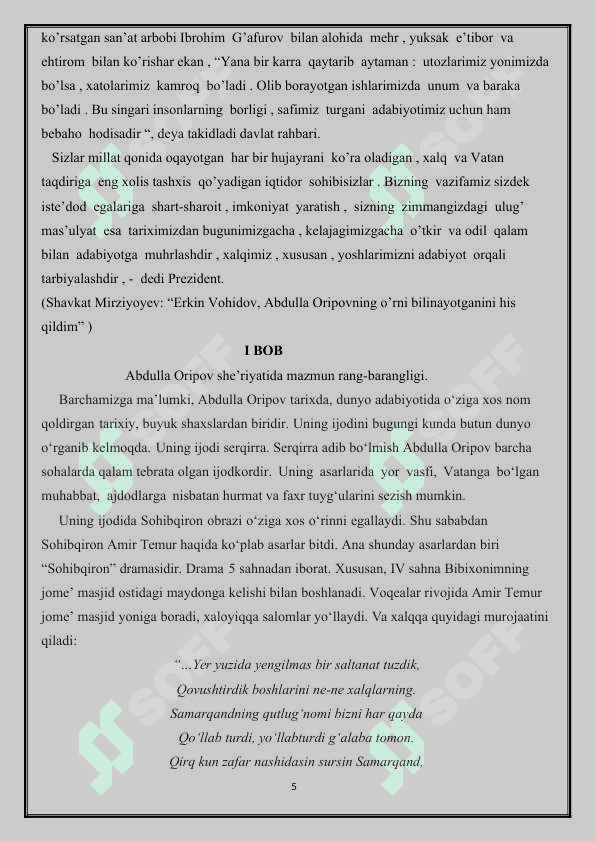 Abdulla Oripov she’riyatida sevgi-muhabbat mavzulari 5