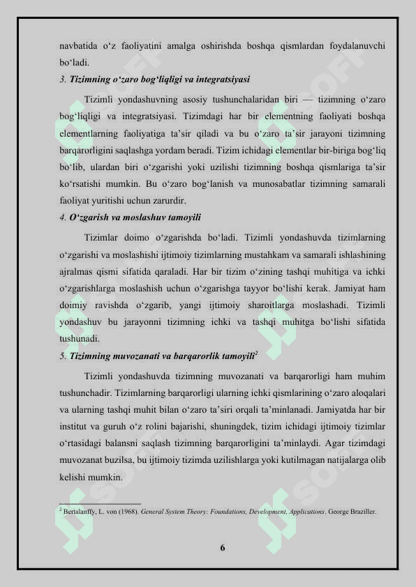 Sotsiologiyada tizimli yondashuv 6