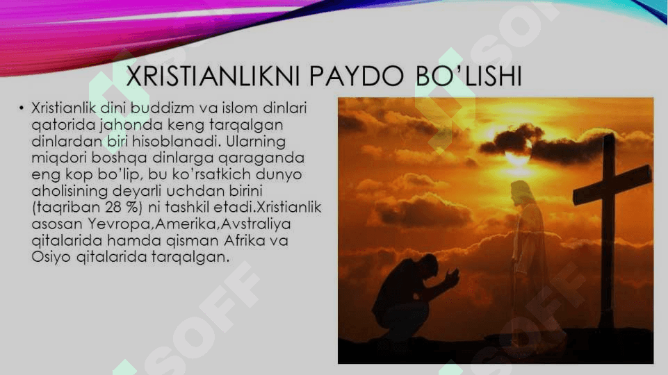 Xristianlik ta'limotida Yakka xudoning uch qiyofasi haqidgi ta'limot 2