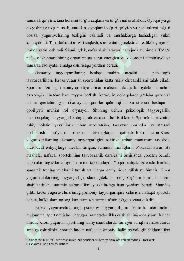 Yugurib kelib uzunlikka sakrash texnikasini o‘rgatish. (Ko‘krak kerib) 8