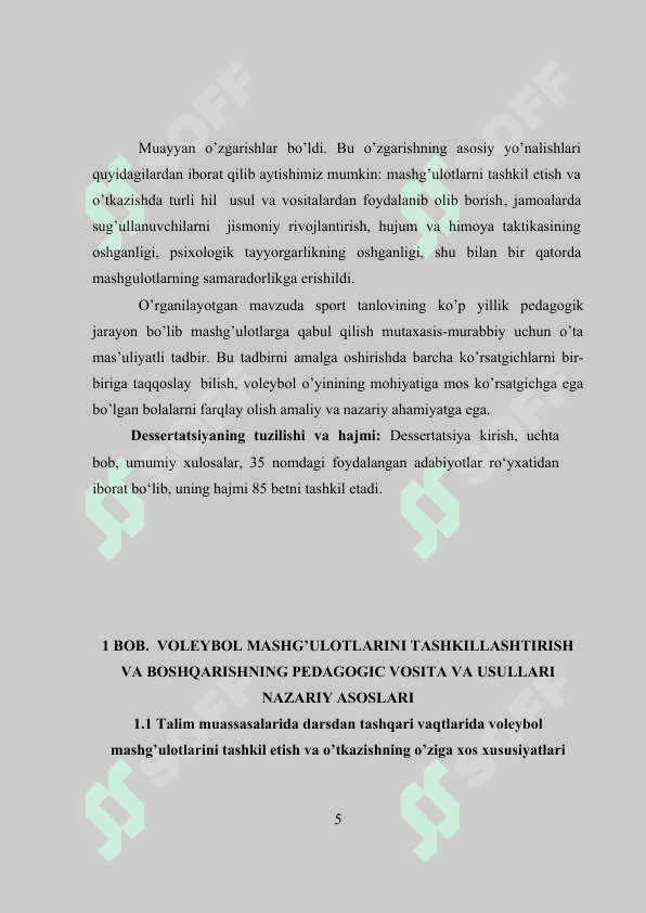 Dastlabki tayyorlov guruhi voleybolchilarda texnik taktik tayyorgarligini 5