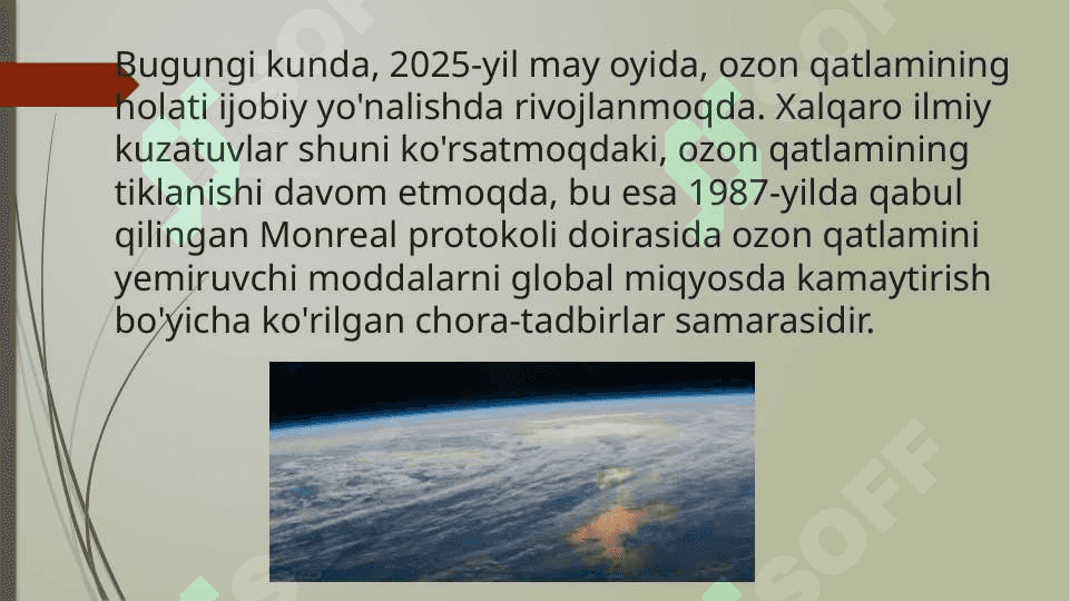 Azon qatlamining bugungi ahvoli 3