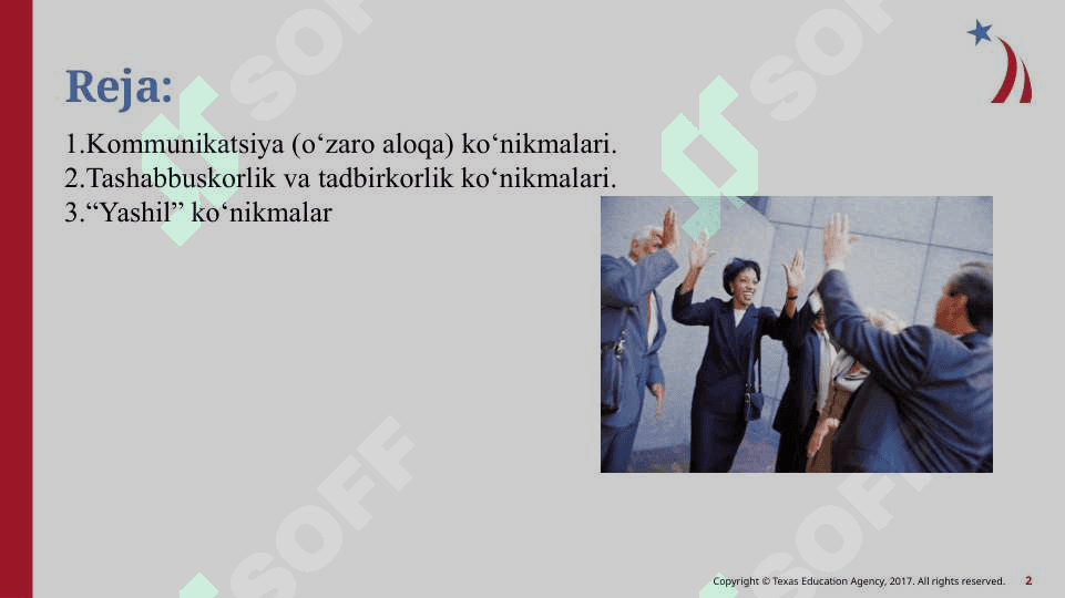 Ishga joylashish ko'nikmalari 2