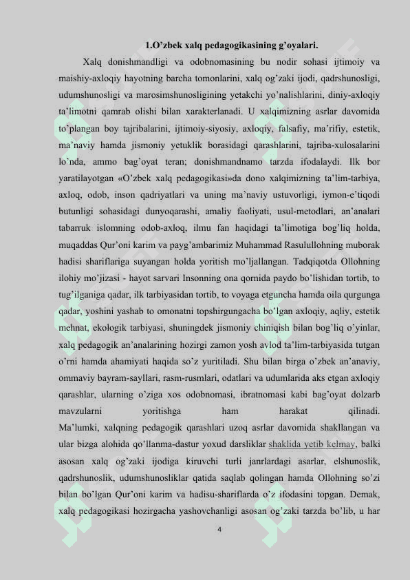 O‘qish darslarida xalq ogʻzaki ijodidan foydalanish. O‘qish darslarida xalq ogʻzaki ijodidan foydalanish 4