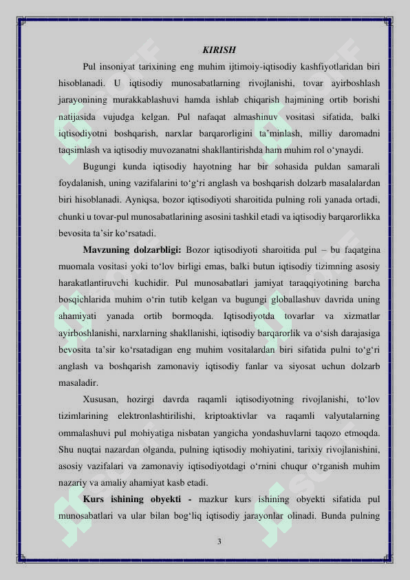 Pulning mohiyati va asosiy vazifalari 3