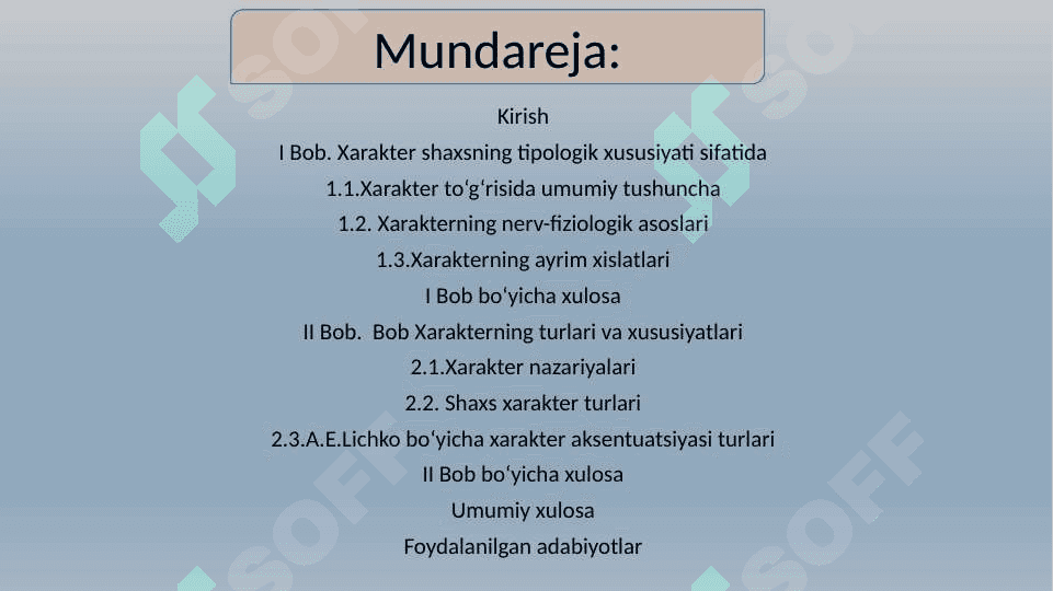 XARAKTER TIPOLOGIYASI kurs ishiga slayd 30.pptx 2