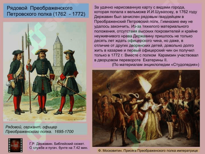 Эволюция жанра оды в творчестве Г.Р.Державина 6