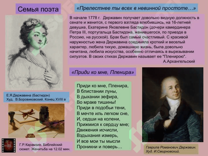 Эволюция жанра оды в творчестве Г.Р.Державина 8