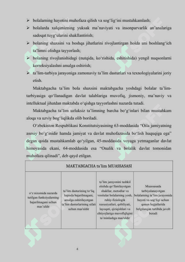 Maktabgacha ta'limda rejalashtirishning asosiy bosqich va turlari 6