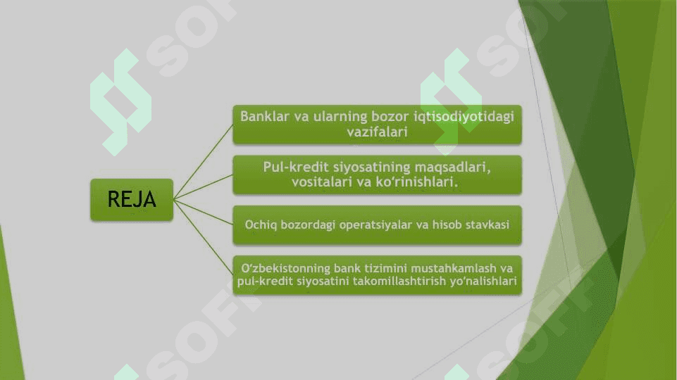 Pul kredit siyosati 2