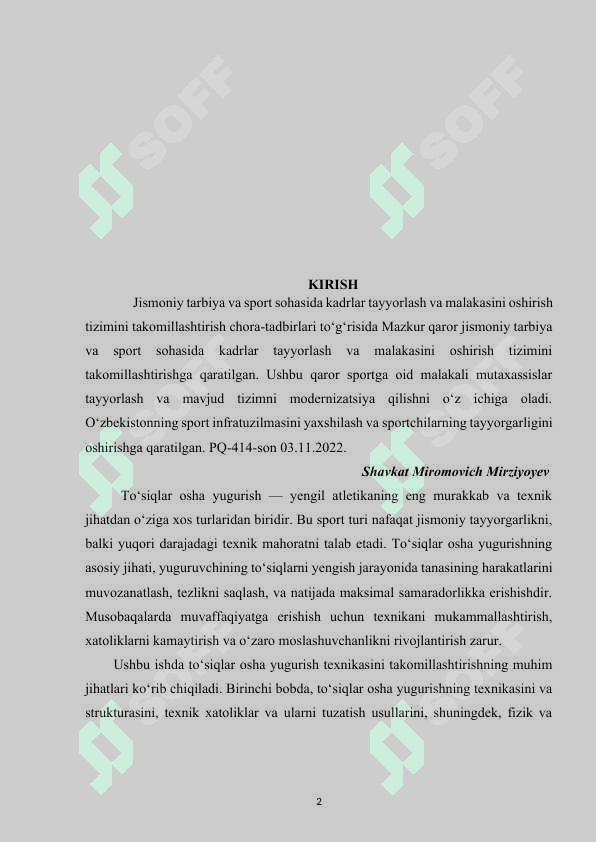 To‘siqlar osha yugurish texnikasini takomillashtirish 2