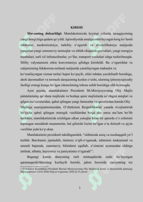 Milliy iqtisodiyotning muvozanati 2