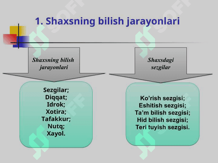 SHAXSNING IJTIMOIY BORLIQNI BILISHI 3