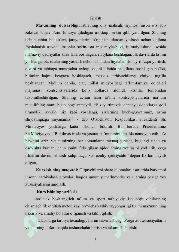O’ZBEKISTON RESPUBLIKASINING XALQARO REYTING VA INDEKSLARDAGI O’RNI VA NUFUZINING ORTIB BORISHI 3