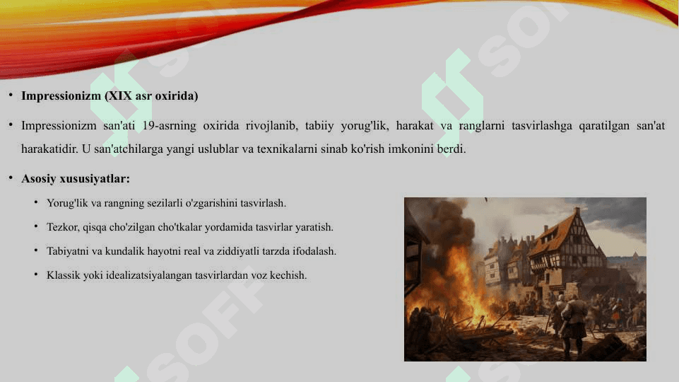 XIX - XX asr Yevropa san'ati 7