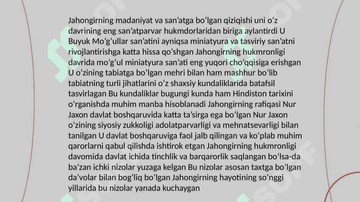 XVI-XVII asrlar Hindiston: Boburiylar imperiyasining kengayishi 5