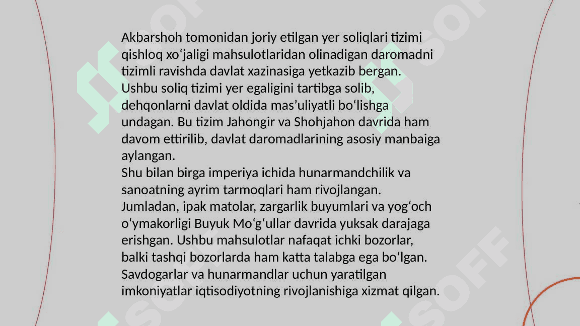 XVI-XVII asrlar Hindiston: Boburiylar imperiyasining kengayishi 8