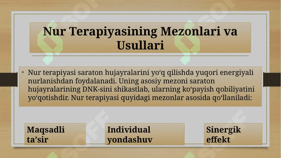 Nur terapiyasi asoslari 4