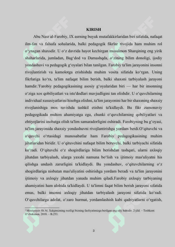 Abu Nasr Farobiyning pedagogik fikrlar taraqqiyotiga qo'shgan hissasi 2