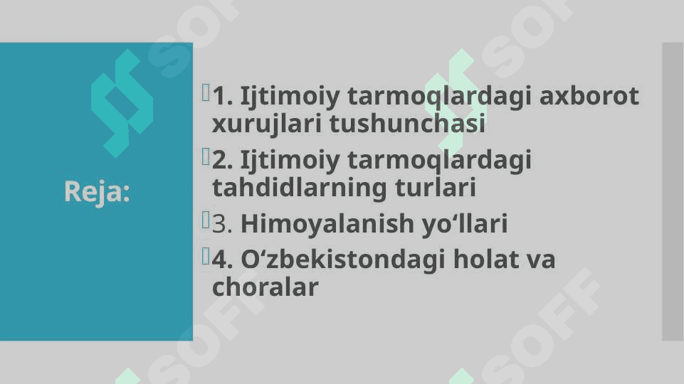 Ijtimoiy tarmoqlardagi axborot xurujlari va tahdidlar 2