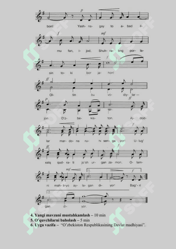 3-SINF MUSIQA  yillik konspekt 2